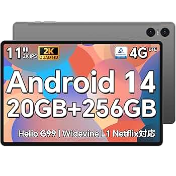Amazon.co.jp: 【Android 14 タブレット 11インチ】TECLAST
